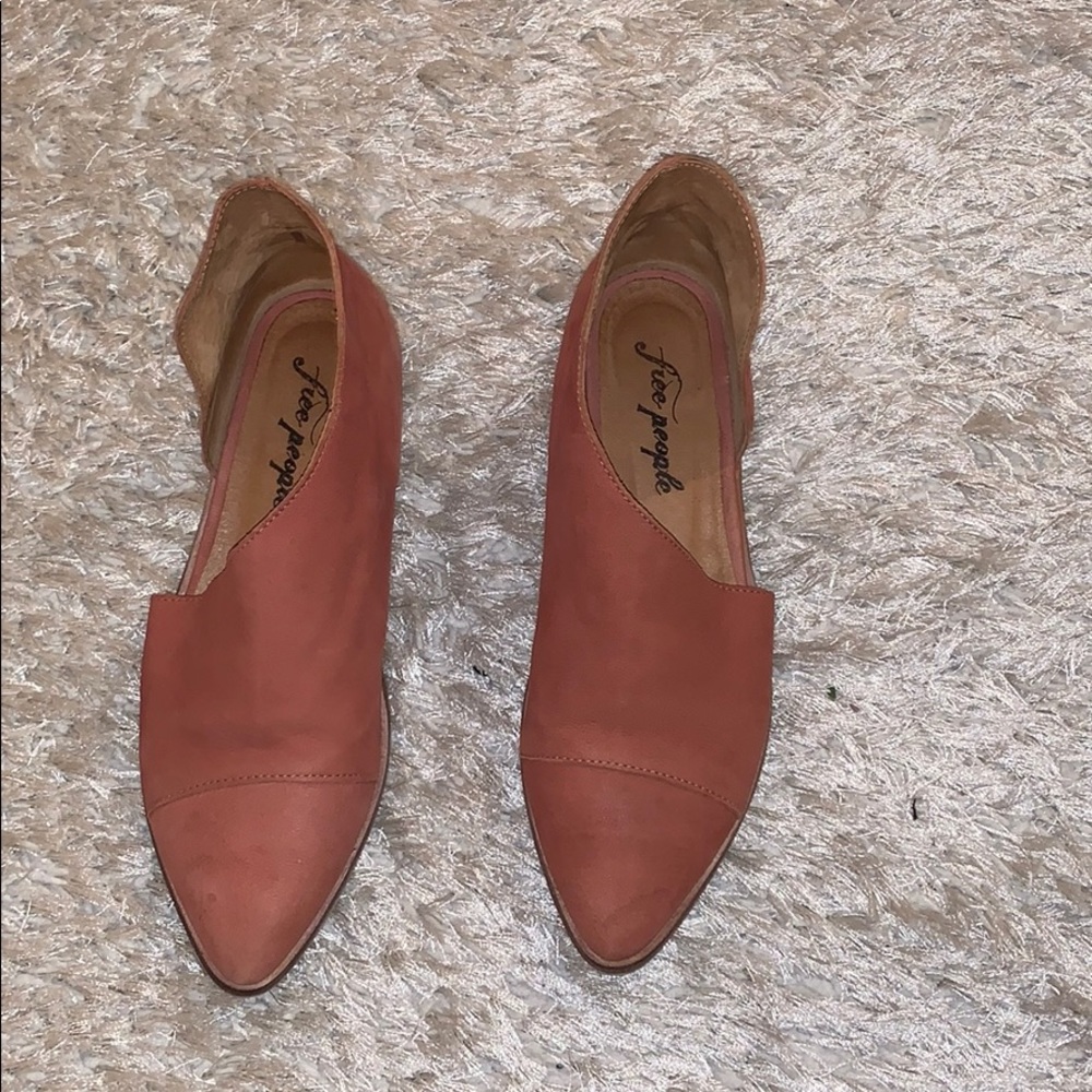 Free people royale flat red/orange size 38